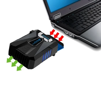 Ice Troll 5 COOLCOLD Portable Laptop Cooling Fan Air Cooler Speed Adjustable High Performance Notebook Fan Cooler Controller
Ice Troll 5 COOLCOLD Portable Laptop Cooling Fan Air Cooler Speed Adjustable High Performance Notebook Fan Cooler Controller