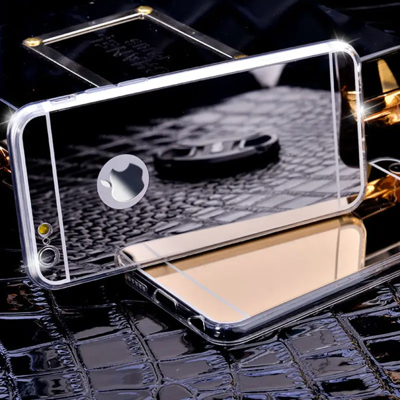 Luxury Mirror Electroplating Soft Clear TPU Silicon Case For iPhone 5 5s 6 6S 6 Plus Back Cover Cases For iPhone 7 Case 7 Plus
Luxury Mirror Electroplating Soft Clear TPU Silicon Case For iPhone 5 5s 6 6S 6 Plus Back Cover Cases For iPhone 7 Case 7 Plus