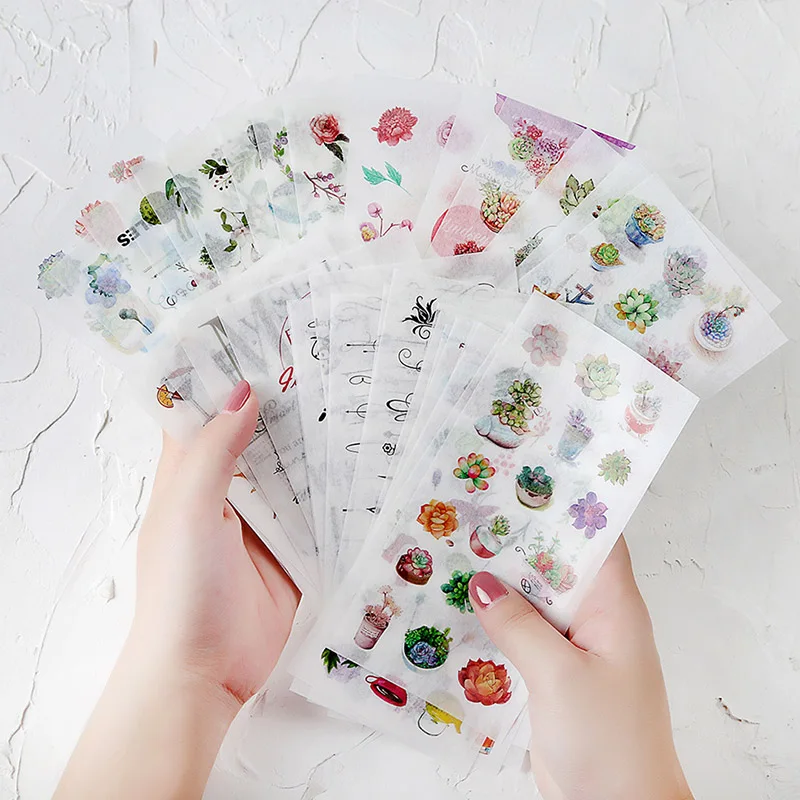 6Sheets/Pack Cute Flower Cactus Stickers Kawaii Dessert Adhesive Stickers For Kid DIY Decoration Diary Scrapbooking Classic Toys
6Sheets/Pack Cute Flower Cactus Stickers Kawaii Dessert Adhesive Stickers For Kid DIY Decoration Diary Scrapbooking Classic Toys