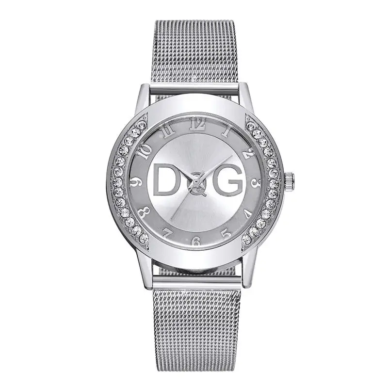 DQG relogios women watches stainless Quartz wristwatch Luxury two side drill steel mesh belt Simple Fashion montre femme Hot *A
DQG relogios women watches stainless Quartz wristwatch Luxury two side drill steel mesh belt Simple Fashion montre femme Hot *A