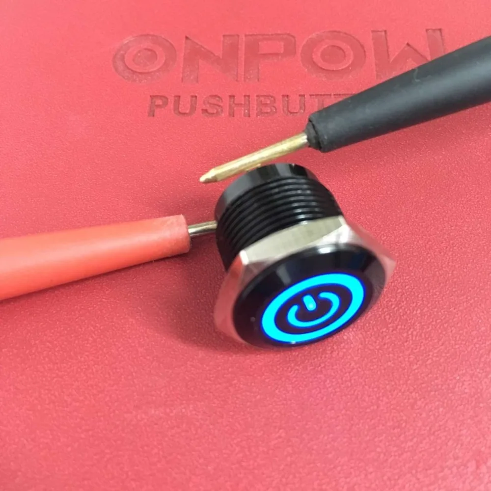 ONPOW 16mm black crust momentary illuminated push button switch with POWER SYMBOL GQ16F-10ET/J/B/12V/A
ONPOW 16mm black crust momentary illuminated push button switch with POWER SYMBOL GQ16F-10ET/J/B/12V/A
