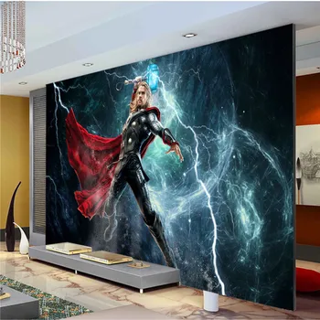 The Avengers Wall Mural Thor Photo Wallpaper Custom Movie Wallpaper Children room Room Decor Painting Large wall art Bedroom 
The Avengers Wall Mural Thor Photo Wallpaper Custom Movie Wallpaper Children room Room Decor Painting Large wall art Bedroom