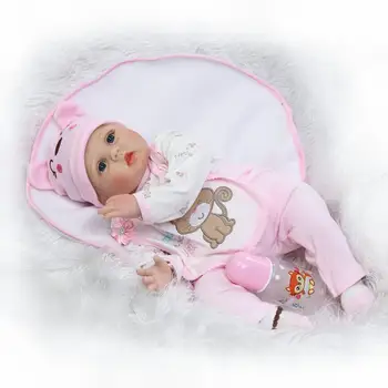 NPK 55cm Silicone Reborn Baby Doll Kids Playmate Gift for Girls Baby Alive Soft Toys for Bouquets Doll reborn toys lol
NPK 55cm Silicone Reborn Baby Doll Kids Playmate Gift for Girls Baby Alive Soft Toys for Bouquets Doll reborn toys lol