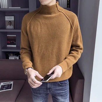 M-XXL winter christmas sweater men clothes 2019 fashion warm mens sweater for men pullover jumper sueters solid turtleneck SC78 
M-XXL winter christmas sweater men clothes 2019 fashion warm mens sweater for men pullover jumper sueters solid turtleneck SC78