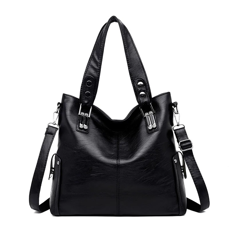 Vintage Solid Soft PU Leather Shoulder Bags for Women 2019 Luxury Crossbody Bags Ladies Casual Shopping Tote Bags
Vintage Solid Soft PU Leather Shoulder Bags for Women 2019 Luxury Crossbody Bags Ladies Casual Shopping Tote Bags