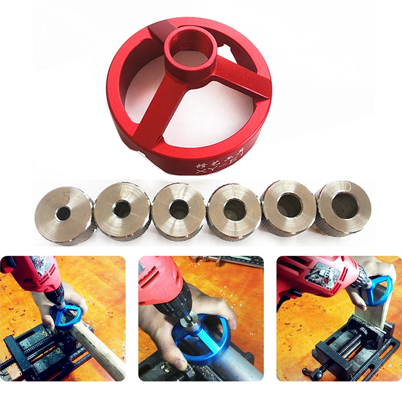 90 Degree Drill Guide 5/6/7/8/9/10mm Drill Bit Hole Puncher Locator Jig Bushing Woodworking Tools
90 Degree Drill Guide 5/6/7/8/9/10mm Drill Bit Hole Puncher Locator Jig Bushing Woodworking Tools