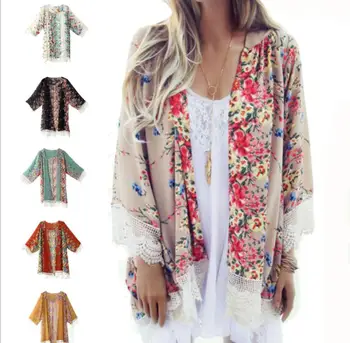 Women Lace Tassel Flower pattern Shawl Kimono Cardigan Style Casual Lace Chiffon Coat Cover Up Blouse dentelle femme#c386
Women Lace Tassel Flower pattern Shawl Kimono Cardigan Style Casual Lace Chiffon Coat Cover Up Blouse dentelle femme#c386