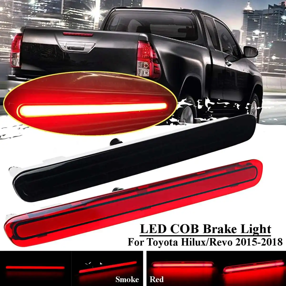 Led Flowing Brake Light For Toyota Hilux Revo 2015-2018 Middle Stop Tail Light Rear High Brake High Brake Lamp Accessories
Led Flowing Brake Light For Toyota Hilux Revo 2015-2018 Middle Stop Tail Light Rear High Brake High Brake Lamp Accessories