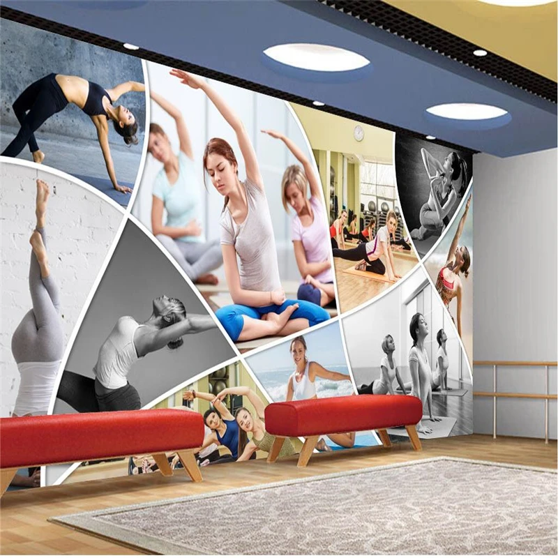 beibehang Large-scale wallpaper murals customizable any size HD fitness bodybuilding yoga pole dancing photo wall background
beibehang Large-scale wallpaper murals customizable any size HD fitness bodybuilding yoga pole dancing photo wall background