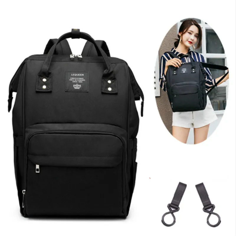 Baby stroller diaper bag mommy maternity front zipper rear ring hanging on a wheelchair large capacity travel backpack
Baby stroller diaper bag mommy maternity front zipper rear ring hanging on a wheelchair large capacity travel backpack