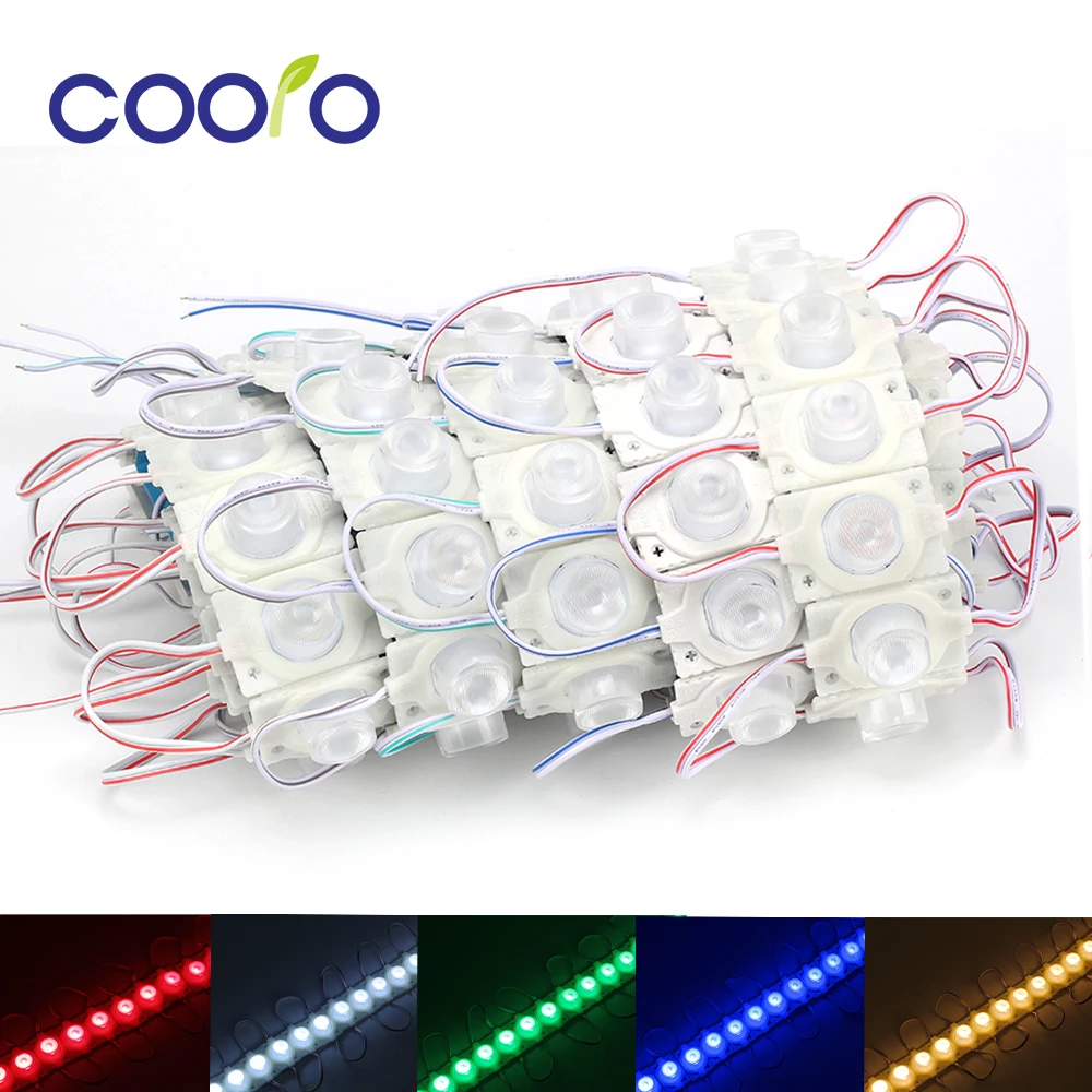 20pcs LED 3030 Module DC 12V Modules Lighting for Backlight Sign Store Front Window White/Yellow/Red/Green/Blue
20pcs LED 3030 Module DC 12V Modules Lighting for Backlight Sign Store Front Window White/Yellow/Red/Green/Blue