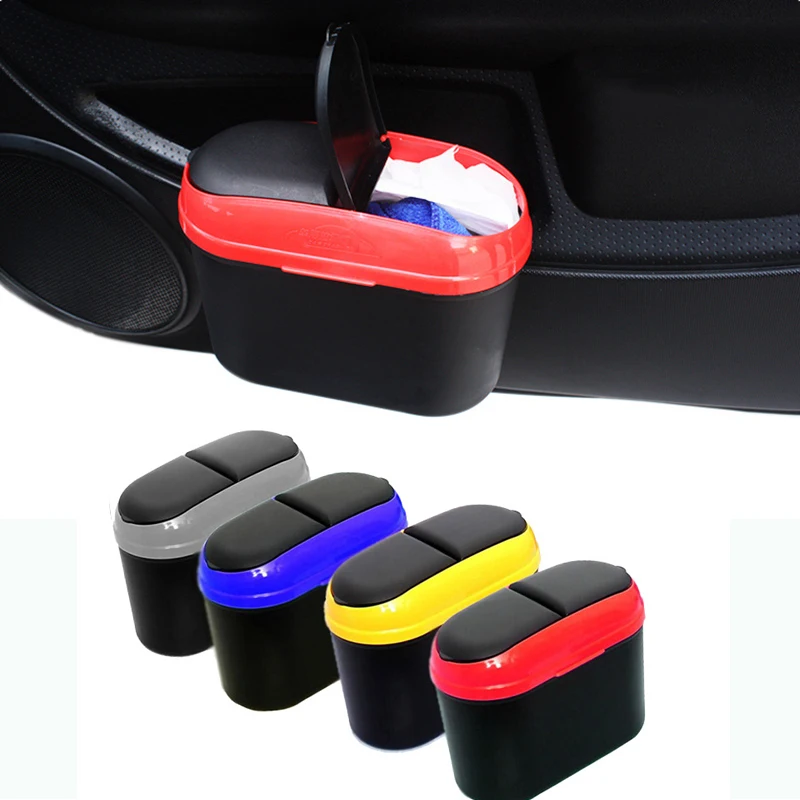 Multi-use Car Trash Bin Container Hanging Flip Cover Auto Trash Rubbish Garbage Sundries Organizer Car Interior Accessories
Multi-use Car Trash Bin Container Hanging Flip Cover Auto Trash Rubbish Garbage Sundries Organizer Car Interior Accessories