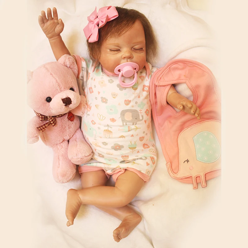 Realistic BeBe Reborn Doll Baby Handmade Lifelike Dolls with Bear Toys Bebe Brinquedo YDK-50R3 Reborn Baby Doll For Kid Playmate
Realistic BeBe Reborn Doll Baby Handmade Lifelike Dolls with Bear Toys Bebe Brinquedo YDK-50R3 Reborn Baby Doll For Kid Playmate