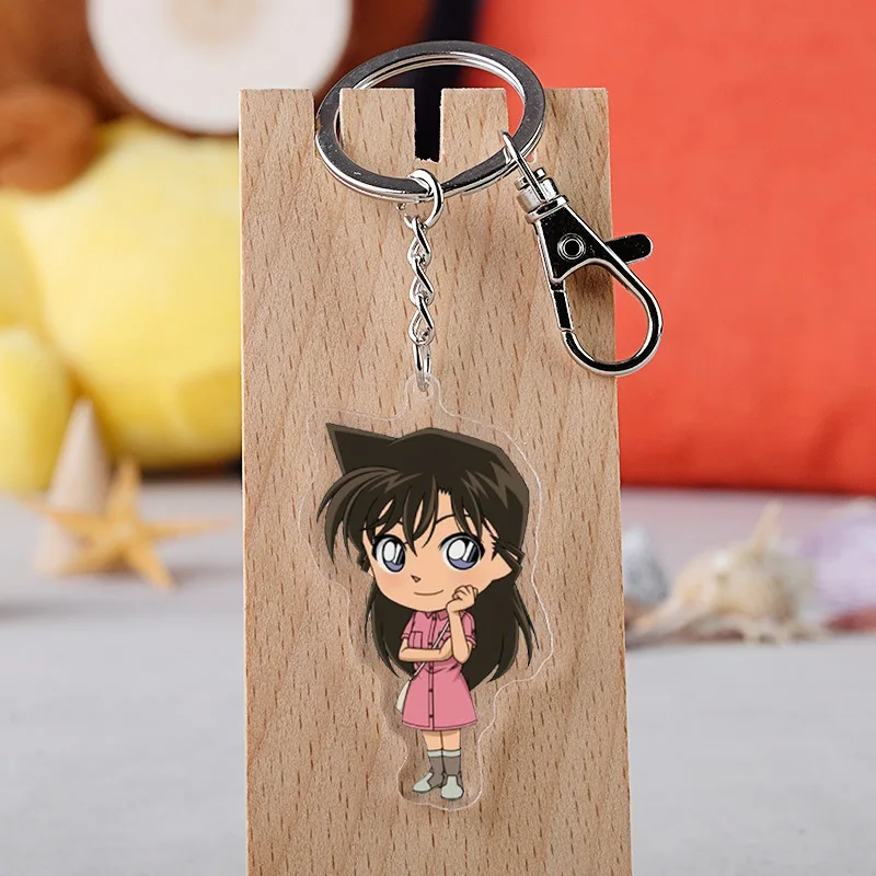 Japanese Anime Detective Conan Cartoon Figure Car Key Chains Holder Best Friend Graduation Christmas Day Gift
Japanese Anime Detective Conan Cartoon Figure Car Key Chains Holder Best Friend Graduation Christmas Day Gift