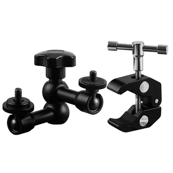 7 Or 11 Inch Adjustable Articulating Magic Arm Super Clamp Crab Clip For Camcorder LCD Monitor LED Light DSLR Camera Dropship
7 Or 11 Inch Adjustable Articulating Magic Arm Super Clamp Crab Clip For Camcorder LCD Monitor LED Light DSLR Camera Dropship