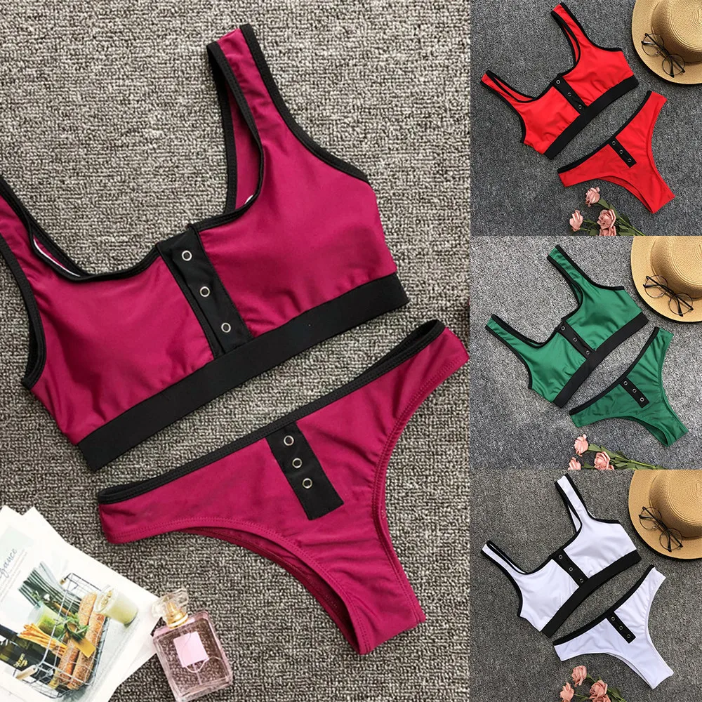 Telotuny swimwear women Solid Push-Up Button Athletic women swimwear maternity clothes swimwear costumi da bagno donna JL 11
Telotuny swimwear women Solid Push-Up Button Athletic women swimwear maternity clothes swimwear costumi da bagno donna JL 11
