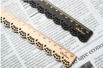 Free shipping! NEW vintage lace design wood Ruler / bookmark / 2 color / 15 CM straight ruler / Wholesale
Free shipping! NEW vintage lace design wood Ruler / bookmark / 2 color / 15 CM straight ruler / Wholesale