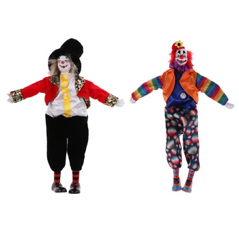 2pcs 15 Inches Porcelain Dolls, Smiling Clown Doll with Colorful Costumes, Home Office Table Decoration
2pcs 15 Inches Porcelain Dolls, Smiling Clown Doll with Colorful Costumes, Home Office Table Decoration
