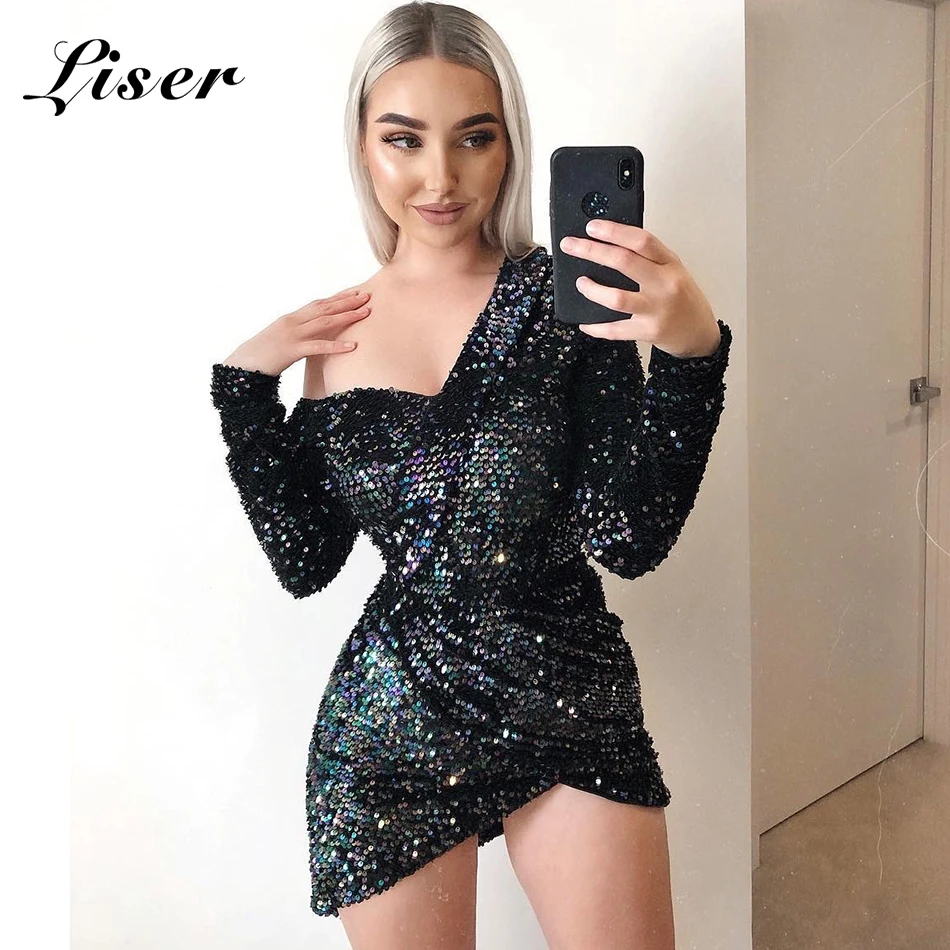 Liser 2019 New Summer Women Dress Slash Neck Sequined Dress Sexy Bodycon Elegant Celebrity Party Navy Dresses Vestidos Wholesale
Liser 2019 New Summer Women Dress Slash Neck Sequined Dress Sexy Bodycon Elegant Celebrity Party Navy Dresses Vestidos Wholesale