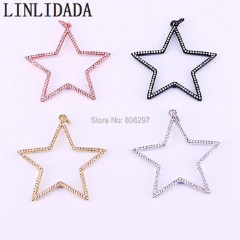 10Pcs High quality fashion micro pave cz hollow star charm pendants, beautiful pendant For Women Girls Jewelry
10Pcs High quality fashion micro pave cz hollow star charm pendants, beautiful pendant For Women Girls Jewelry