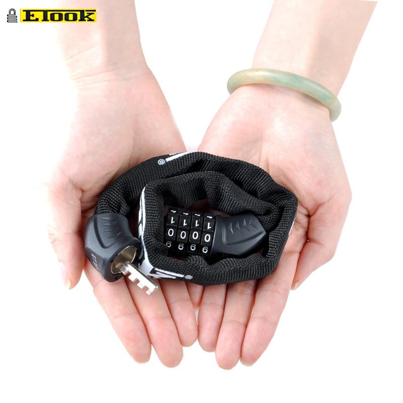 Etook Chain lock Lock Scooter Bike Short 45CM Cafe Lock Portable Password Digital Chain For Road Bike MTB ET355-S
Etook Chain lock Lock Scooter Bike Short 45CM Cafe Lock Portable Password Digital Chain For Road Bike MTB ET355-S