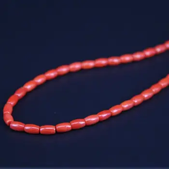 5strand/lot 5x8mm Natural Vermilion Bamboo Coral Tube Rice Beads Charms,Coral Oval Beads Bracelet Necklace Jewelry Accessories
5strand/lot 5x8mm Natural Vermilion Bamboo Coral Tube Rice Beads Charms,Coral Oval Beads Bracelet Necklace Jewelry Accessories