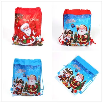 24pcs/lot Merry Christmas Santa Claus Theme Drawstring Gifts Bags Kids Favors Non-Woven Fabric Backpack Birthday Party XMAS Bags
24pcs/lot Merry Christmas Santa Claus Theme Drawstring Gifts Bags Kids Favors Non-Woven Fabric Backpack Birthday Party XMAS Bags
