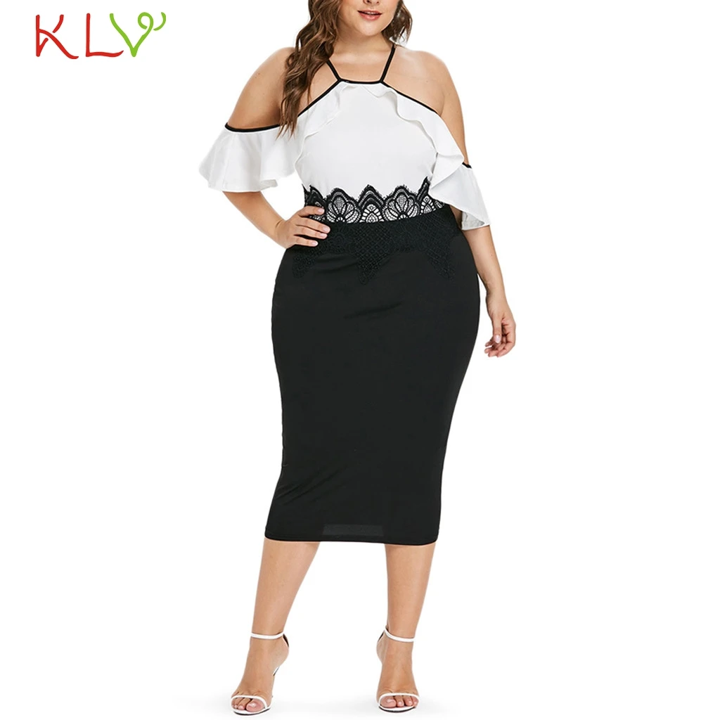 Dress Women Casual Ruffles Lace Sexy Elegant Summer Calf Dress Fashion Party Night Dress 2019 Plus Size Vestidos Robe Femme 19My
Dress Women Casual Ruffles Lace Sexy Elegant Summer Calf Dress Fashion Party Night Dress 2019 Plus Size Vestidos Robe Femme 19My