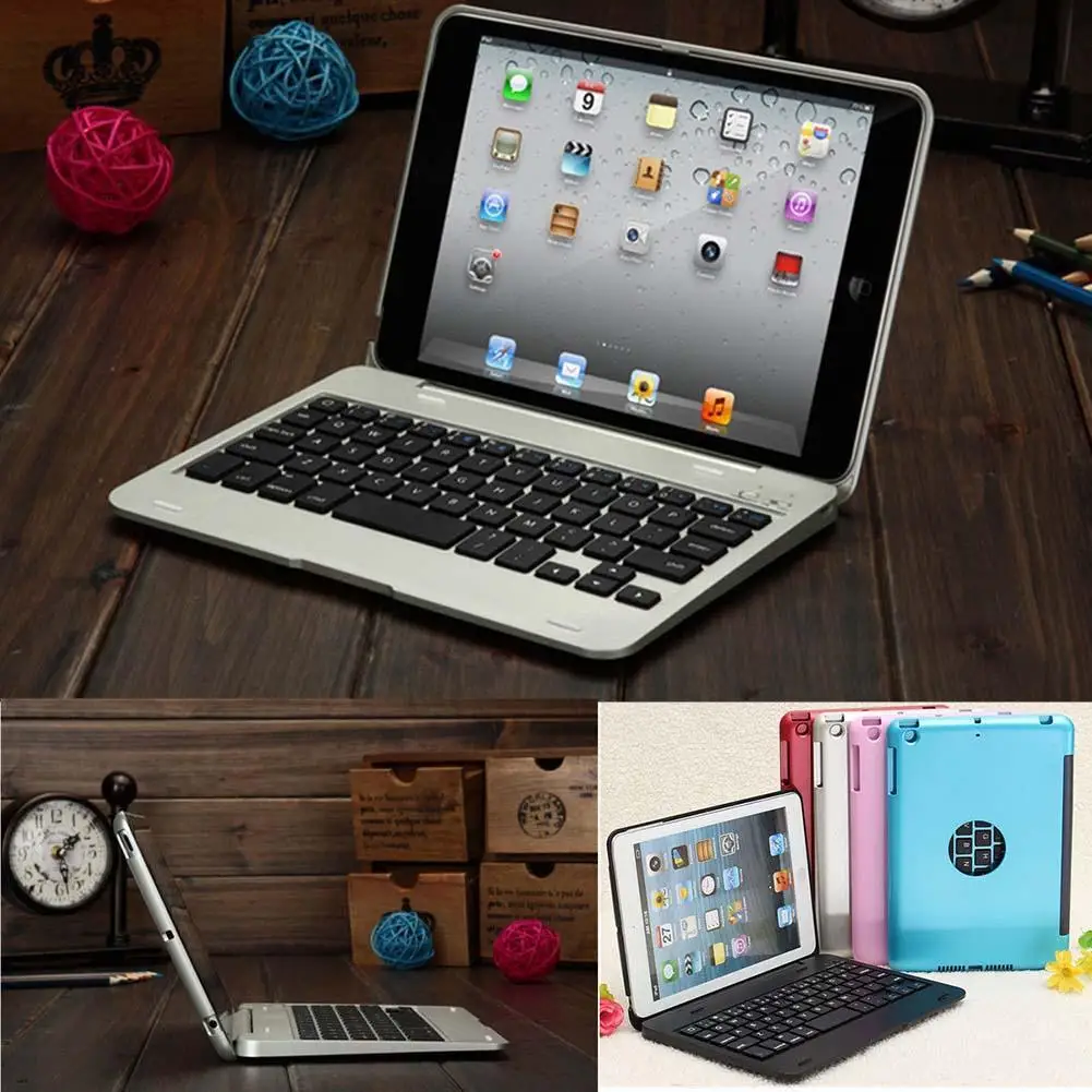 Hot Rotating Angle Wireless Bluetooth Keyboard Case Cover for iPad mini 1 2 3 
Hot Rotating Angle Wireless Bluetooth Keyboard Case Cover for iPad mini 1 2 3