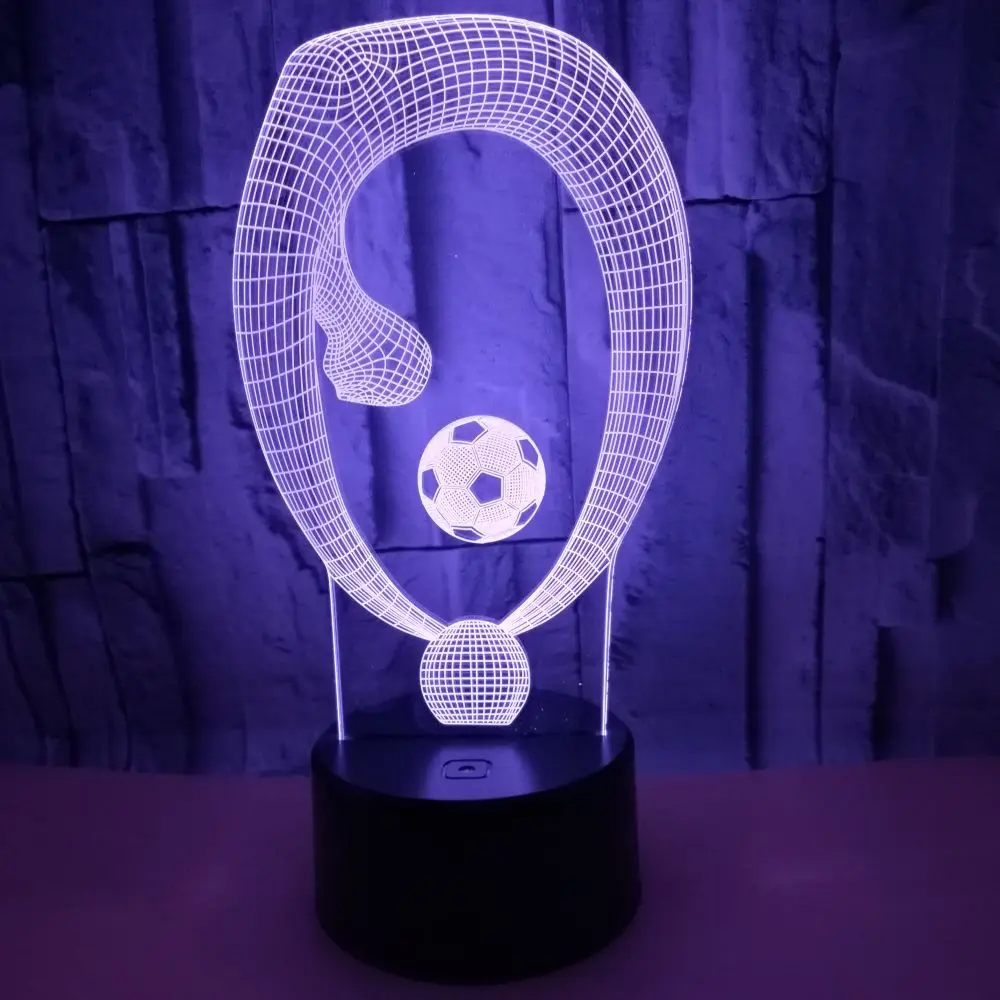 New Football Gymnastics 3d Night Lamp With 7 Colors Remote Controlled Table Moderne Desk Lamp Light Creative Gift Table Lamp
New Football Gymnastics 3d Night Lamp With 7 Colors Remote Controlled Table Moderne Desk Lamp Light Creative Gift Table Lamp