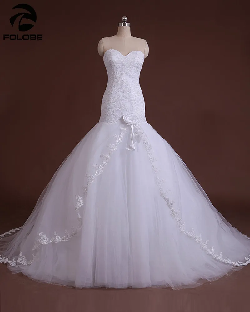 Free Shipping Sweetheart Neckline Custom made Ivory Satin Organza Tulle Lace Flowers Strapless Mermaid Wedding Dress Bridal Gown
Free Shipping Sweetheart Neckline Custom made Ivory Satin Organza Tulle Lace Flowers Strapless Mermaid Wedding Dress Bridal Gown