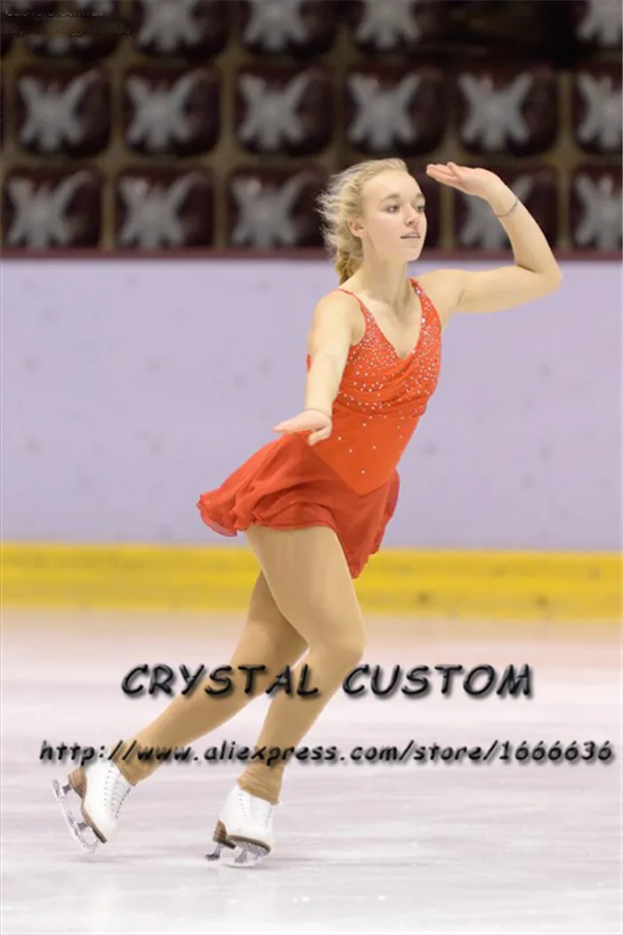 Crystal Custom Figure Skating Dresses For Girls Graceful New Brand Ice Skating Dresses For Competition DR4347
Crystal Custom Figure Skating Dresses For Girls Graceful New Brand Ice Skating Dresses For Competition DR4347