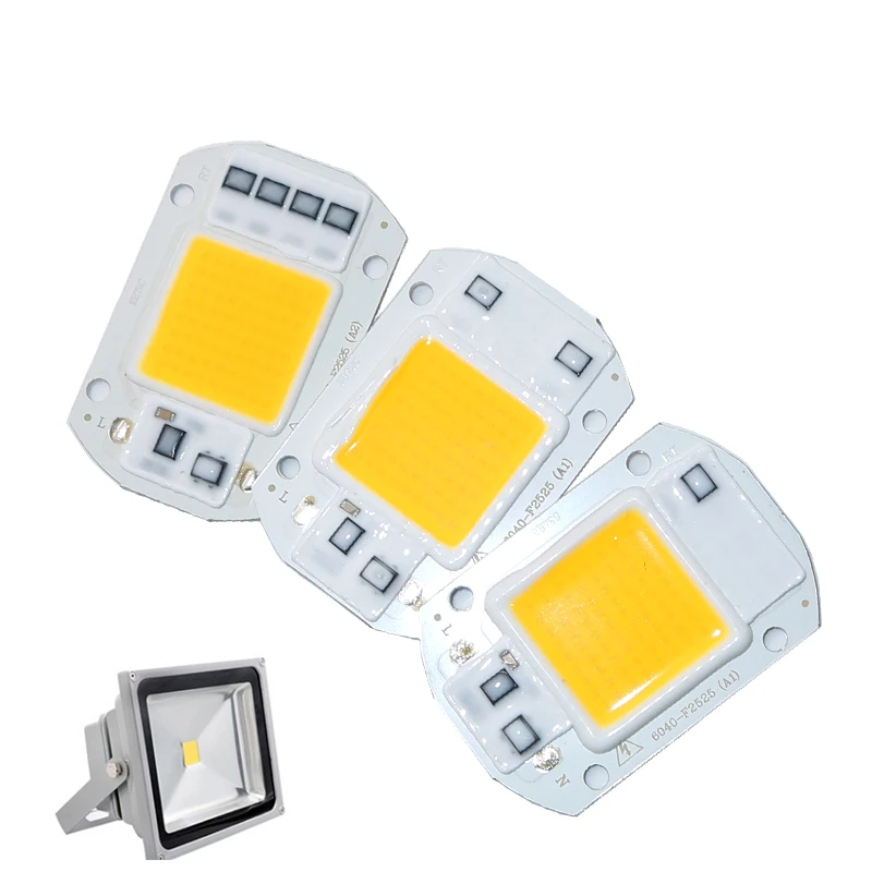 Power CoB Led Lamp Chip 20W 30W 50W Light Bulb AC220V IP65 Smart IC White Warm White For LED Spotlight Floodlight
Power CoB Led Lamp Chip 20W 30W 50W Light Bulb AC220V IP65 Smart IC White Warm White For LED Spotlight Floodlight