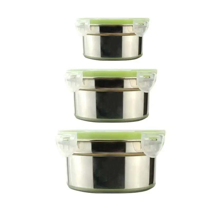 Pcs Stainless Steel Fresh-Keeping Crisper Visible Sealed Preservation Box Bowl Lunch Box With Lid
Pcs Stainless Steel Fresh-Keeping Crisper Visible Sealed Preservation Box Bowl Lunch Box With Lid