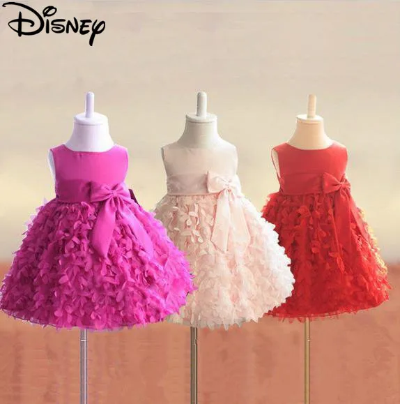 free-shipping-2015-new-sleeveless-Waist-Chiffon-Dress-Girls-Toddler-3D-Flower-Tutu-Layered-Princess-Party
