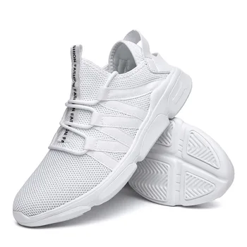 Men Sport Shoes Light Sneakers New Breathable Mesh White Lace Up Footwear Adult Comfortable Outdoor Fashion Casual Shoes 39-48
Men Sport Shoes Light Sneakers New Breathable Mesh White Lace Up Footwear Adult Comfortable Outdoor Fashion Casual Shoes 39-48
