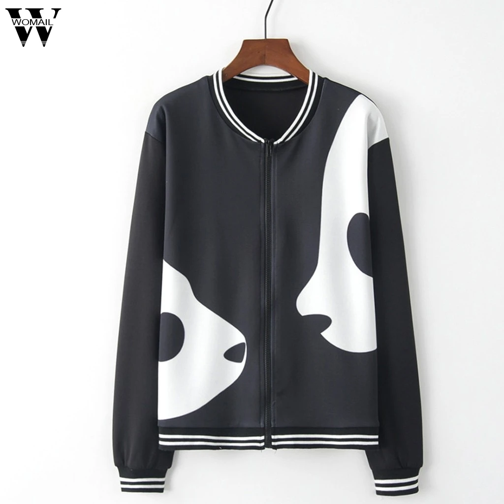Womail Sweatshirts Women's Fashion Pullover jacket Animal Autumn Zipper Sweatshirt Regular Women's Sweatshirt pullover S-L
Womail Sweatshirts Women's Fashion Pullover jacket Animal Autumn Zipper Sweatshirt Regular Women's Sweatshirt pullover S-L