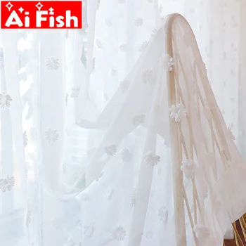Modern Simple Stereoscopic White Embroidered Spot Creative Design Curtains Screen Tulle For Living Room Balcony Drapes MY282#40
Modern Simple Stereoscopic White Embroidered Spot Creative Design Curtains Screen Tulle For Living Room Balcony Drapes MY282#40