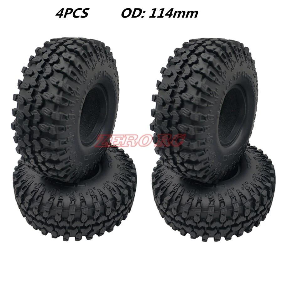 2.2 Inch SOFT Rubber Tires 120mm Tyre WITH FOAM For 1/10 RC AXIAL SCX10 II MST JEEP TRX-4 TRUCK
2.2 Inch SOFT Rubber Tires 120mm Tyre WITH FOAM For 1/10 RC AXIAL SCX10 II MST JEEP TRX-4 TRUCK