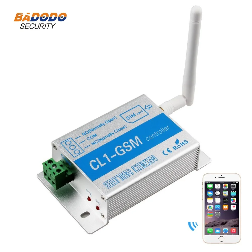 GSM wireless Remote Controller CL1-GSM Mobile Phone Remote Control Switch Gate Shutter Garage Door and gate Door opener
GSM wireless Remote Controller CL1-GSM Mobile Phone Remote Control Switch Gate Shutter Garage Door and gate Door opener