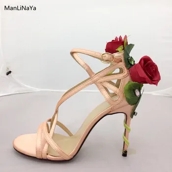 Vine Flower Women Party Sandals Brand Design Satin Woman Sandals Runway Mixed Colors Crystal Buckle Ankle Strapes Female Shoes
Vine Flower Women Party Sandals Brand Design Satin Woman Sandals Runway Mixed Colors Crystal Buckle Ankle Strapes Female Shoes