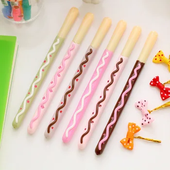 48 pcs/Lot Chocolate gel pen Black color pens 0.38mm ballpoint pen Gift Stationery Office accessories School supplies FB810
48 pcs/Lot Chocolate gel pen Black color pens 0.38mm ballpoint pen Gift Stationery Office accessories School supplies FB810