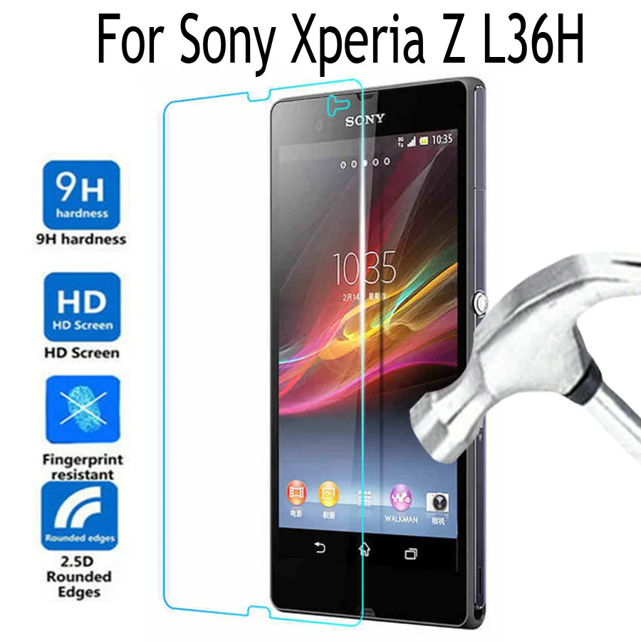 Tempered Glass Screen Protector Cover for Sony Xperia Z L36H Mobile Phone Protective Film Case Explosion Proof
Tempered Glass Screen Protector Cover for Sony Xperia Z L36H Mobile Phone Protective Film Case Explosion Proof