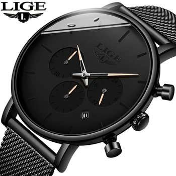 2019 New LIGE Mens Fashion Watches Top Brand Luxury Chronograph Waterproof Date Wrist Watch Casual Quartz Clock reloj hombre+Box
2019 New LIGE Mens Fashion Watches Top Brand Luxury Chronograph Waterproof Date Wrist Watch Casual Quartz Clock reloj hombre+Box