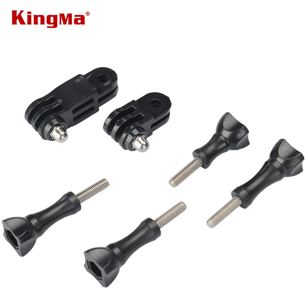KingMa Gopro Accessories Black Adjustable 3-way Pivot Arm Assembly Extension+4 Thumb Knob Adapter Gopro Hero 4/3+/3/2/1/SJ4000
KingMa Gopro Accessories Black Adjustable 3-way Pivot Arm Assembly Extension+4 Thumb Knob Adapter Gopro Hero 4/3+/3/2/1/SJ4000