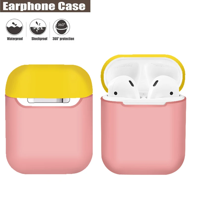 New Mix Color Ultra-thin Case For Airpods Split Bluetooth Headset Silicone Case Cover for Apple Airpods Protective Fundas
New Mix Color Ultra-thin Case For Airpods Split Bluetooth Headset Silicone Case Cover for Apple Airpods Protective Fundas