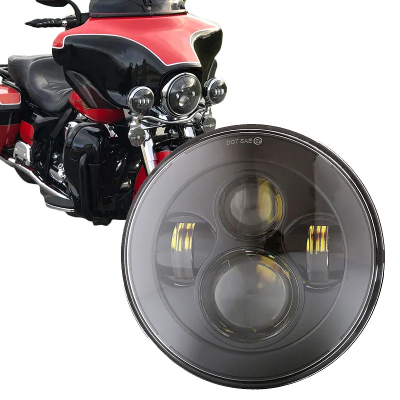 Motorcycle Black/Chrome 7Inch Led Headlamp For Softail Slim 7" Inch H4 LED light Headlight
Motorcycle Black/Chrome 7Inch Led Headlamp For Softail Slim 7" Inch H4 LED light Headlight