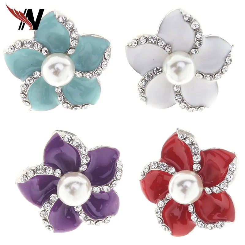 Flowers of Four Colors and Five Leaves Pearl Set Auger Free Package Mail 18mm Snap Button Bracelet for Women Wholsale K026
Flowers of Four Colors and Five Leaves Pearl Set Auger Free Package Mail 18mm Snap Button Bracelet for Women Wholsale K026