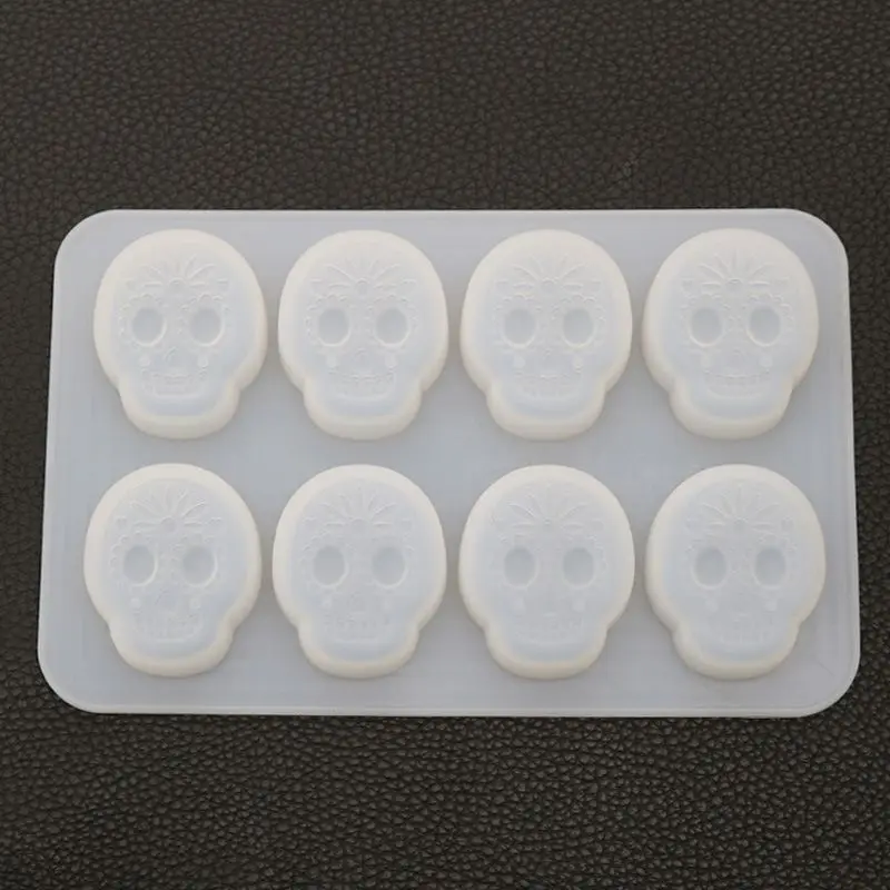DIY Skull Head Pendant Resin Casting Fondant Silicone Mold Epoxy Resin Jewelry Baking Tools
DIY Skull Head Pendant Resin Casting Fondant Silicone Mold Epoxy Resin Jewelry Baking Tools