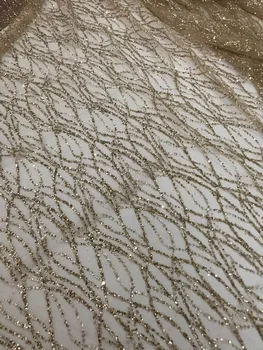 5yards gold color luxury glued glitter mesh tulle lace fabric yaking-62512 for sawing
5yards gold color luxury glued glitter mesh tulle lace fabric yaking-62512 for sawing